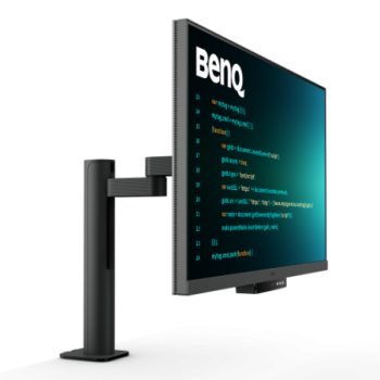 benq monitor benq rd320ua de 31 4k uhd para programacion, usb c, altavoces, usb hub, benq halo light