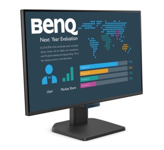 benq monitor benq bl2490c  9h.lp5lb.qbe  23.8” 1080p fhd 144hz ips eye care, usb c, certificado tu