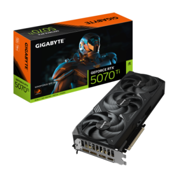 gigabyte gigabyte geforce rtx 5070 ti windforce sff 16g tarjeta grafica   16gb gddr7, 256bit, pci e