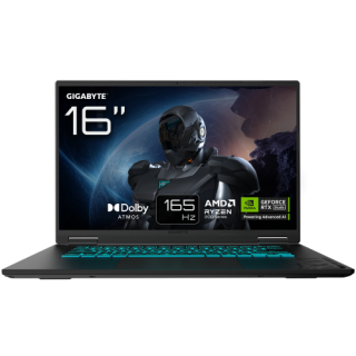 gigabyte gigabyte gaming a16 portatil – 16, 165hz wuxga, ryzen 7 260, rtx 5060, 32gb ddr5 5200mhz,