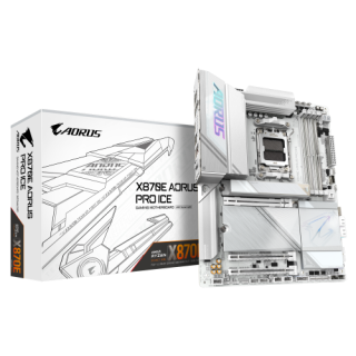 gigabyte gigabyte placa base x870e aorus pro ice   compatible con cpus amd ryzen 9000, vrm digital d