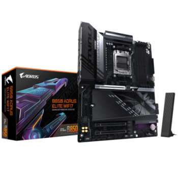 gigabyte gigabyte b850 aorus elite wifi7 placa base   procesadores amd ryzen serie 9000, vrm digital