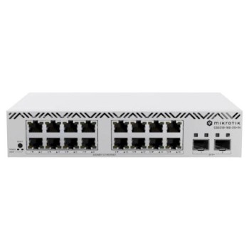 mikrotik css318 16g 2s+in switch 16xgbe 2xsfp+