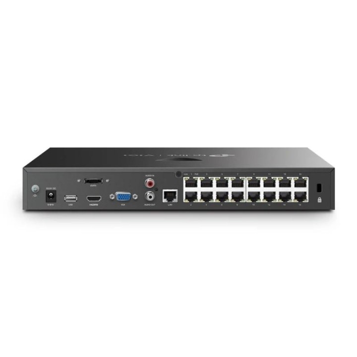 vigi nvr2016h 16p grabador ip rack 02 hdd 16 c poe