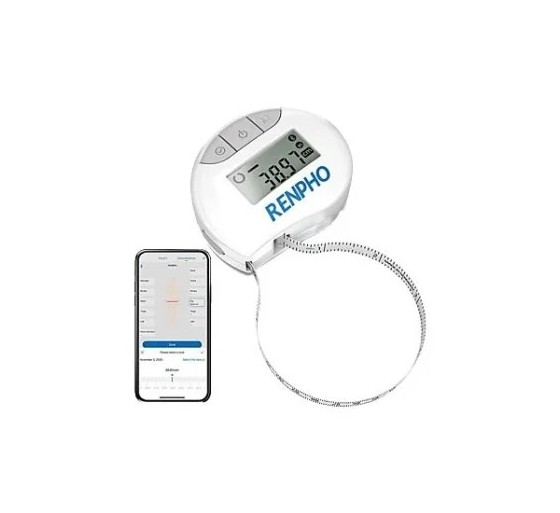 renpho renpho smart tape measure+   ble   3 mode   large round screen