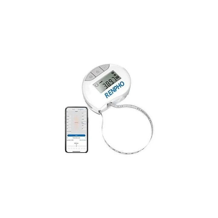 renpho renpho smart tape measure+   ble   3 mode   large round screen