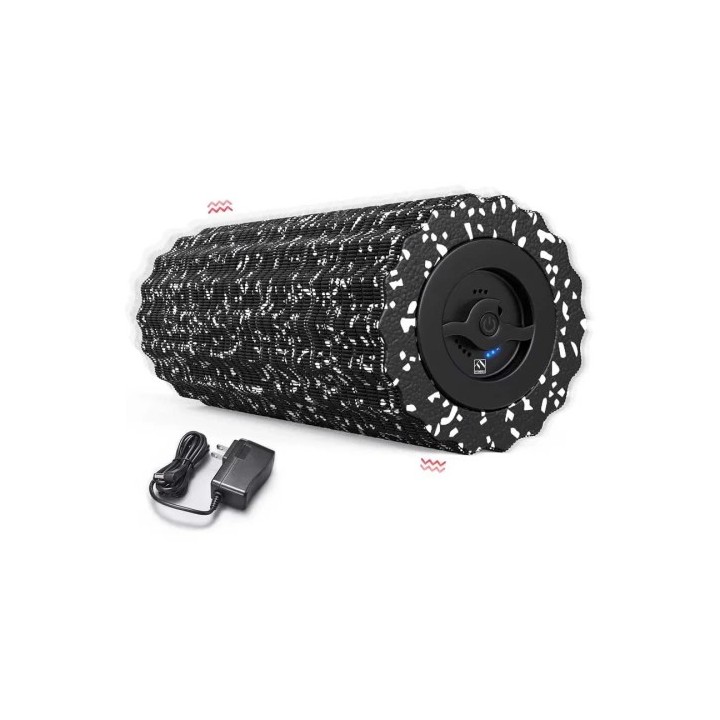 renpho renpho vibrating foam roller 5 speed, next generation electric foam roller for muscle recover