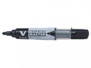 pilot rotulador pizarra vboard 1.8 punta fibra negro pilot wbma vbm m b bg  pack  10 unidades