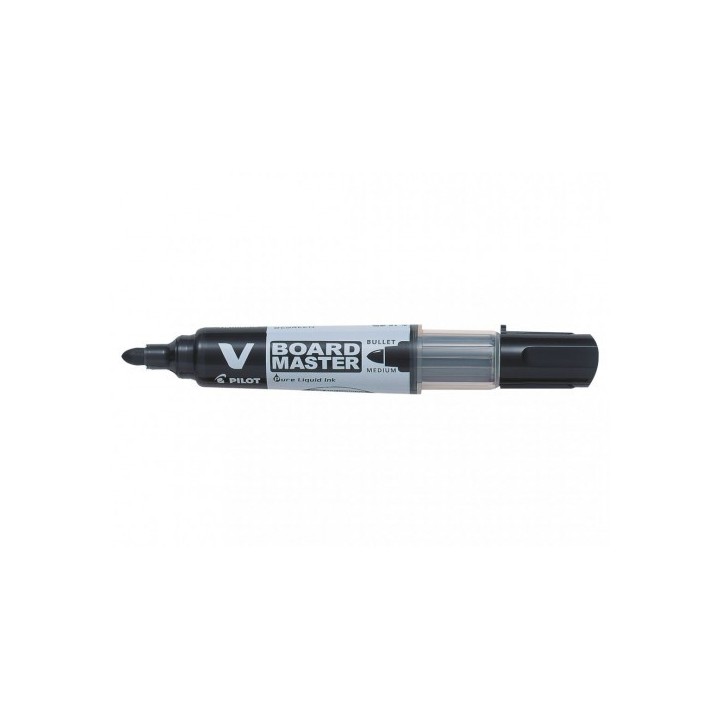 pilot rotulador pizarra vboard 1.8 punta fibra negro pilot wbma vbm m b bg  pack  10 unidades