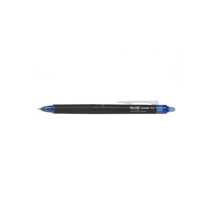 pilot pilot frixion point clicker boligrafo de gel de punta retractil fino azul 1 pieza s   pack  12