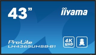 iiyama iiyama lh4365uhsb b1 pantalla de senalizacion diseno de quiosco 108 cm  42.5  led wifi 800 cd