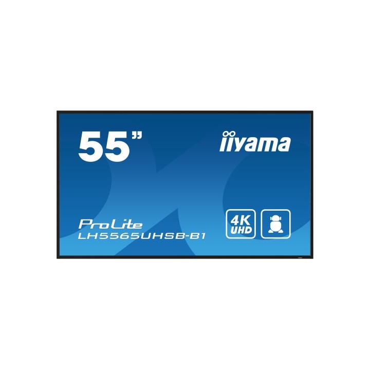 iiyama iiyama lh5565uhsb b1 pantalla de senalizacion diseno de quiosco 138,7 cm  54.6  led wifi 800