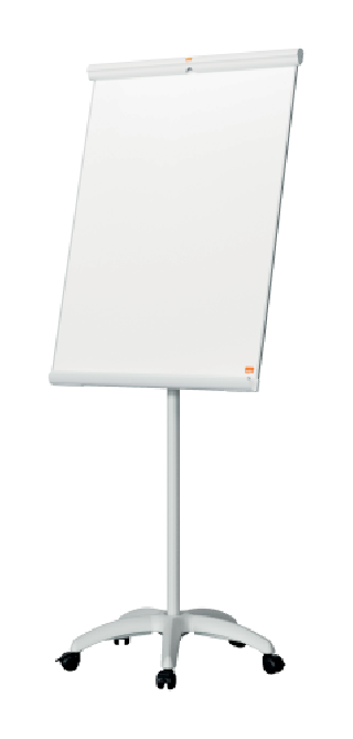 nobo pizarra de conferencia premium plus 70x100cm. acero lacado y tripode color blanco nobo 1915701