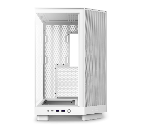 nzxt nzxt h6 air flow midi tower blanco