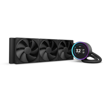 nzxt nzxt kraken elite 360 procesador sistema de refrigeracion liquida todo en uno 12 cm negro 1 pie