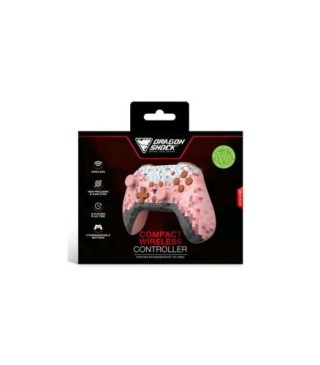 dragon shock dragonshock   poptop compact bt wireless controller pink cube for pc & mobile/ compatib