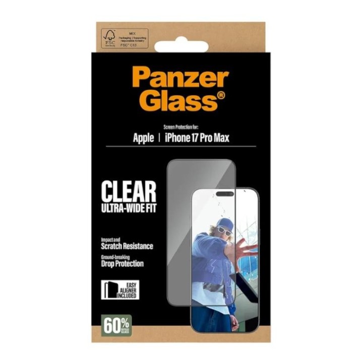 panzerglass screen protector iphone 17 pro max