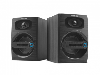 altavoces natec cougar 6w rms 2.0 negro