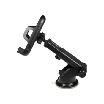 soporte coche savio black ch 04 universal estable montaje ventosas