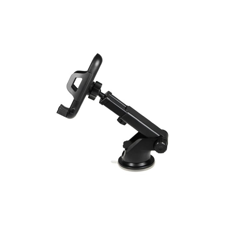 soporte coche savio black ch 04 universal estable montaje ventosas