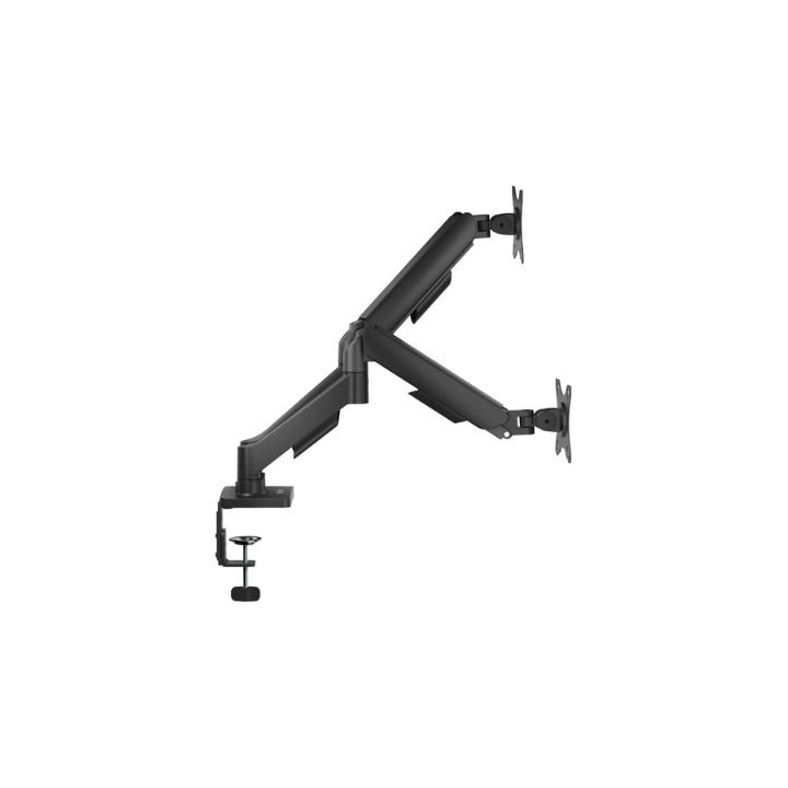 soporte tv mon savio um 04 17 32? 2 brazos soporte doble gas max 9kg vesa 75 100mm