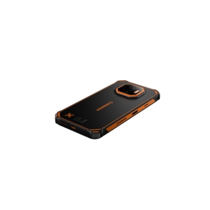 movil hammer energy x2 6+ 6 +128gb black orange 6.1 ips hd ip69 bateria 5000mah 50 20 8mp nfc