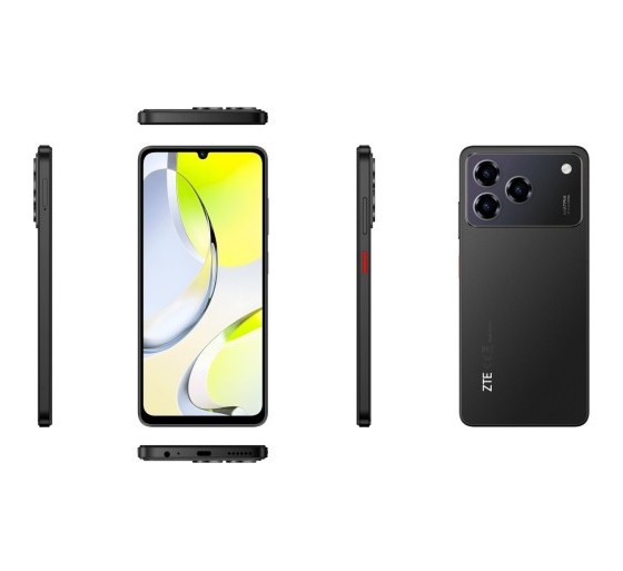 zte zte blade a76 black  4+8 gb + 128gb