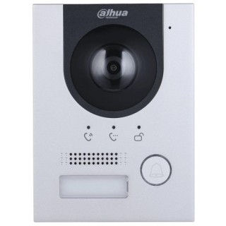 dahua  dhi vto2201f p s2  dahua videoportero ip, camara 2mp, ik07, ip65
