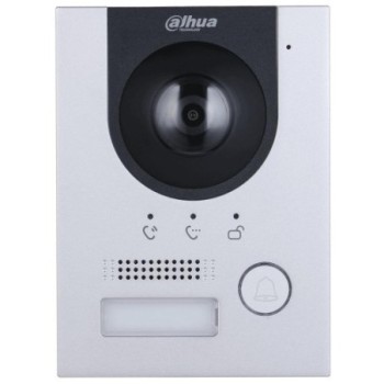 dahua  dhi vto2201f p s2  dahua videoportero ip, camara 2mp, ik07, ip65