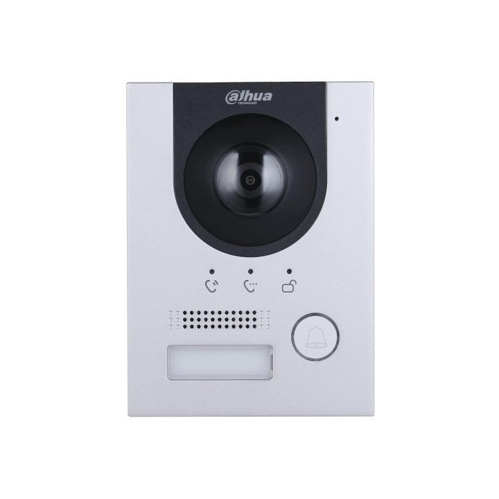 dahua  dhi vto2201f p s2  dahua videoportero ip, camara 2mp, ik07, ip65