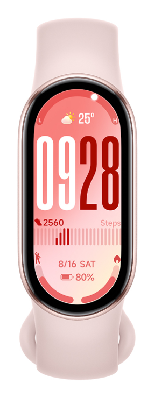 pulsera de actividad xiaomi smart band 10 mystic rose