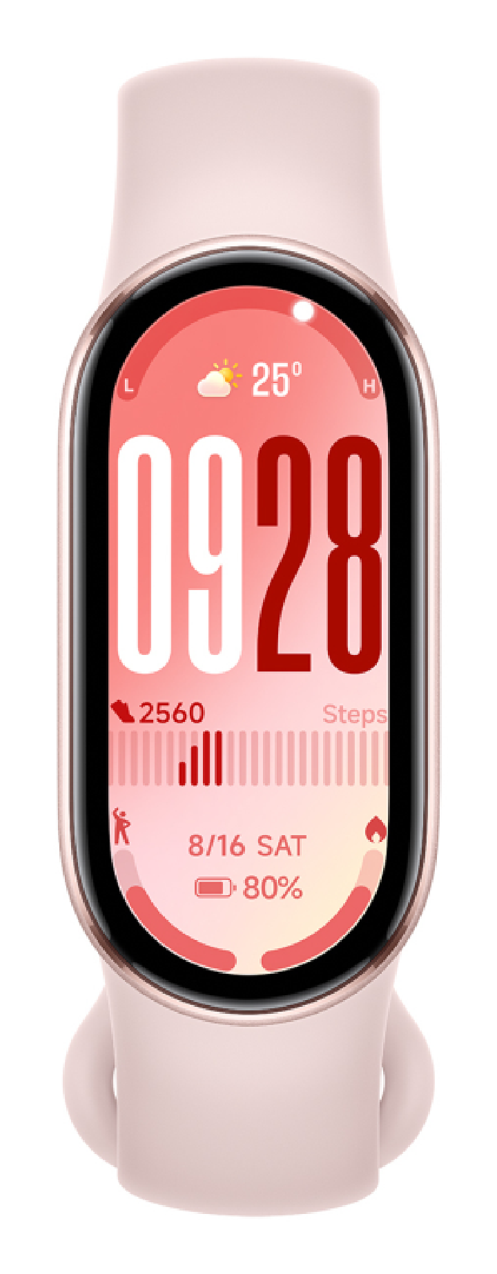 pulsera de actividad xiaomi smart band 10 mystic rose