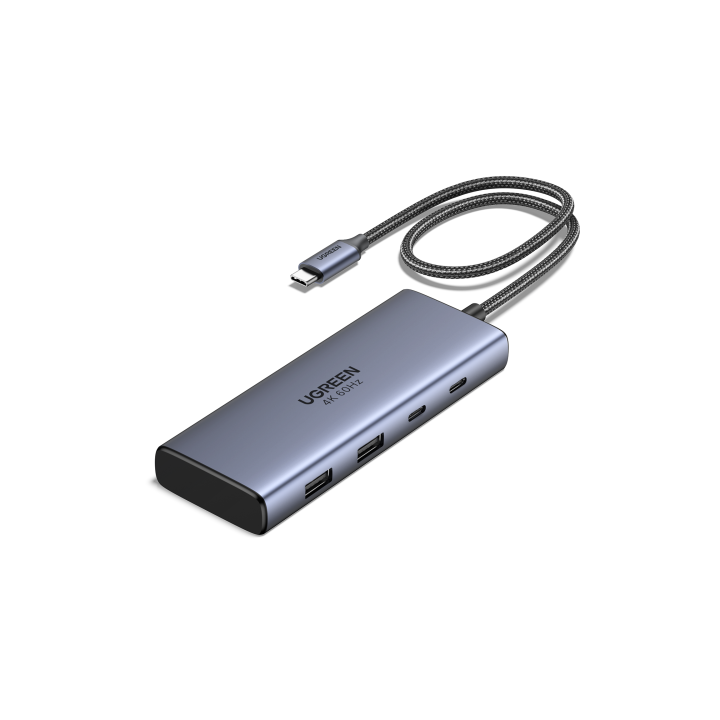 ugreen ugreen 7 in 1 usb c hub cm498 acoplamiento base gris