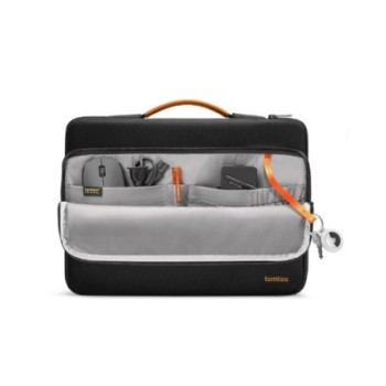 maletin portatil 16  tomtoc defender a14 black refuerzo cornerarmor