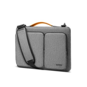 maletin portatil 16  tomtoc defender a42 gray incluye asa de hombro refuerzo cornerarmor
