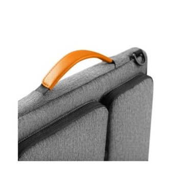 maletin portatil 16  tomtoc defender a42 gray incluye asa de hombro refuerzo cornerarmor