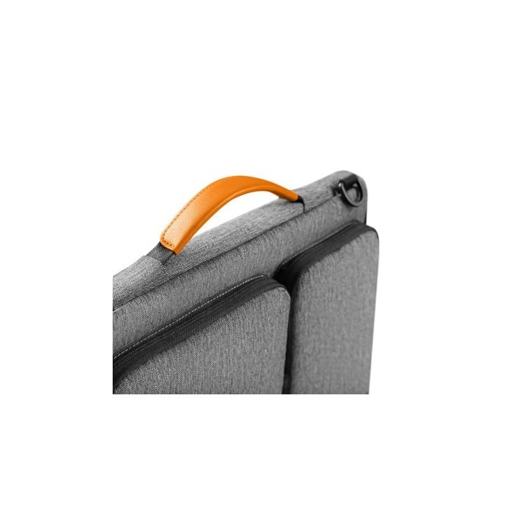 maletin portatil 16  tomtoc defender a42 gray incluye asa de hombro refuerzo cornerarmor