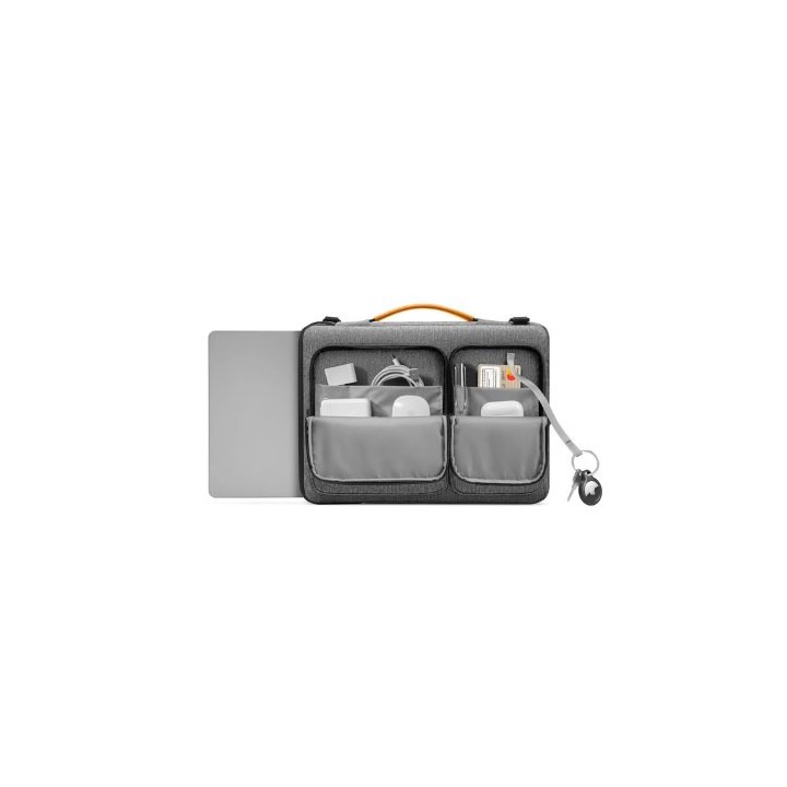 maletin portatil 16  tomtoc defender a42 gray incluye asa de hombro refuerzo cornerarmor