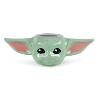 taza desayuno forma the mandalorian baby yoda pyramid international scmg25972