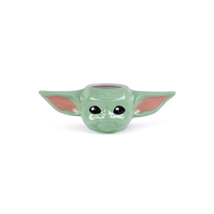 taza desayuno forma the mandalorian baby yoda pyramid international scmg25972