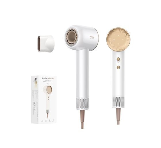 dreame dreame hair glory high speed hair dryer white（glorycombo）