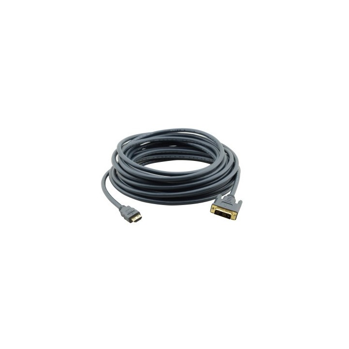 kramer kramer electronics c−hm/dm 4,6 m dvi d hdmi negro