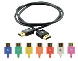 kramer kramer cable hdmi flexible alta velocidad con ethernet ultra plano color negro  c hm/hm/pico/