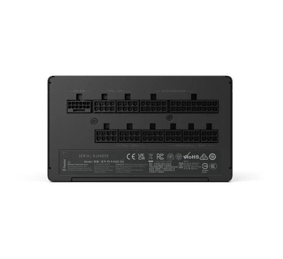 fractal design fractal design fuente de alimentacion ion 3 80+ gold negra  fd p ia3g 100