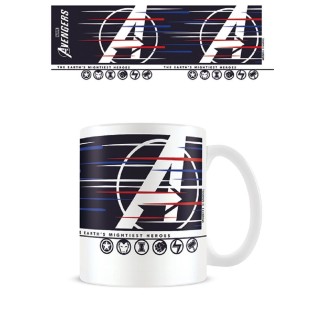 pyramid taza de desayuno pyramid marvel avengers los vengadores logo