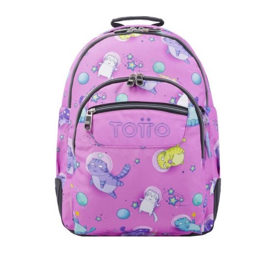totto mochila escolar gatos astronautas totto ma04eco029 2310n 9i9