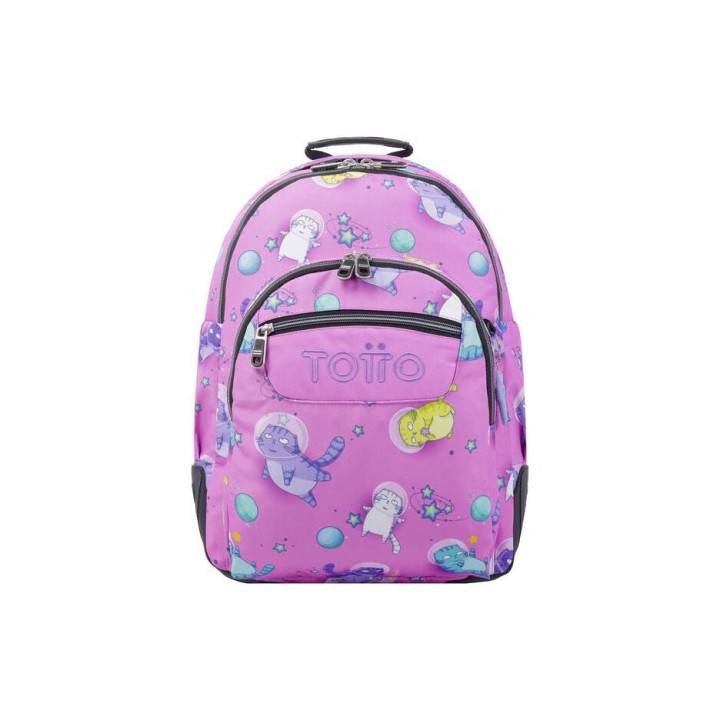 totto mochila escolar gatos astronautas totto ma04eco029 2310n 9i9