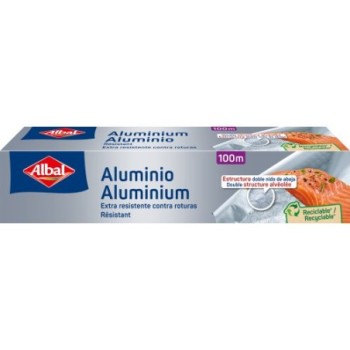 cofresco rollo de aluminio albal 100 m cofresco cf6681593