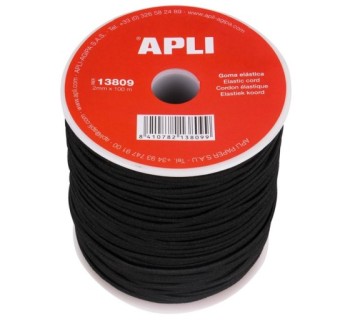 bobina de goma elastica apli 2mmx100m 13809