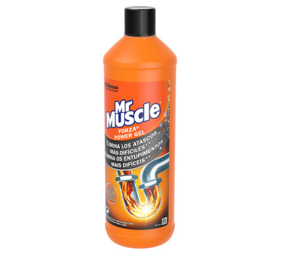 sc johnson desatascador en botella muscle forza gel 1 litro sc johnson j338967